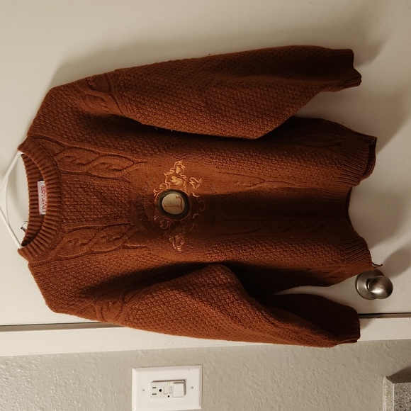 Lewinger Vintage sweater "Holiday Bay, guarantee look" size M - Picture 1 of 10